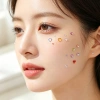 AB Colorful Five-pointed Star Heart Diamond Self-Adhesive Facial Eye Makeup Diamond Concert Stage Nail Art Color Diamond Stickers Application Scenario